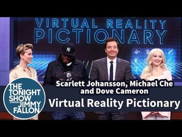 VR-ban rajzolnak a sztárok Jimmy Fallon show-jában
