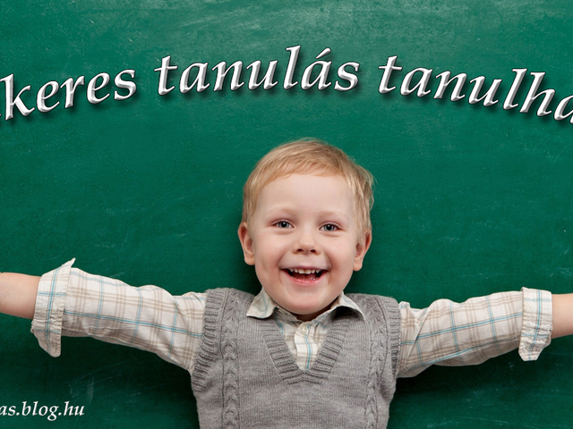 A sikeres tanulás tanulható?