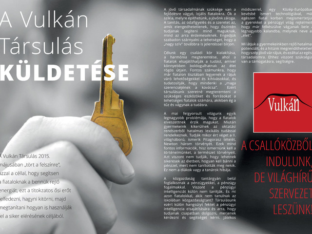 Üdvözöllek a Vulkán Társulás blogján