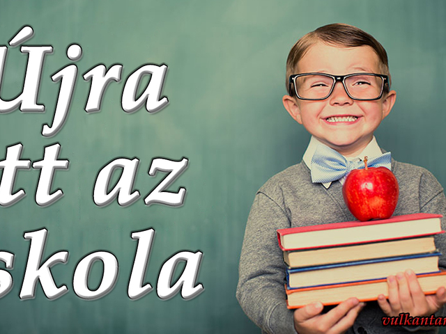 Újra itt az iskola