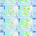 2018 – nyári hőhullámok és aszály Európa északi részén