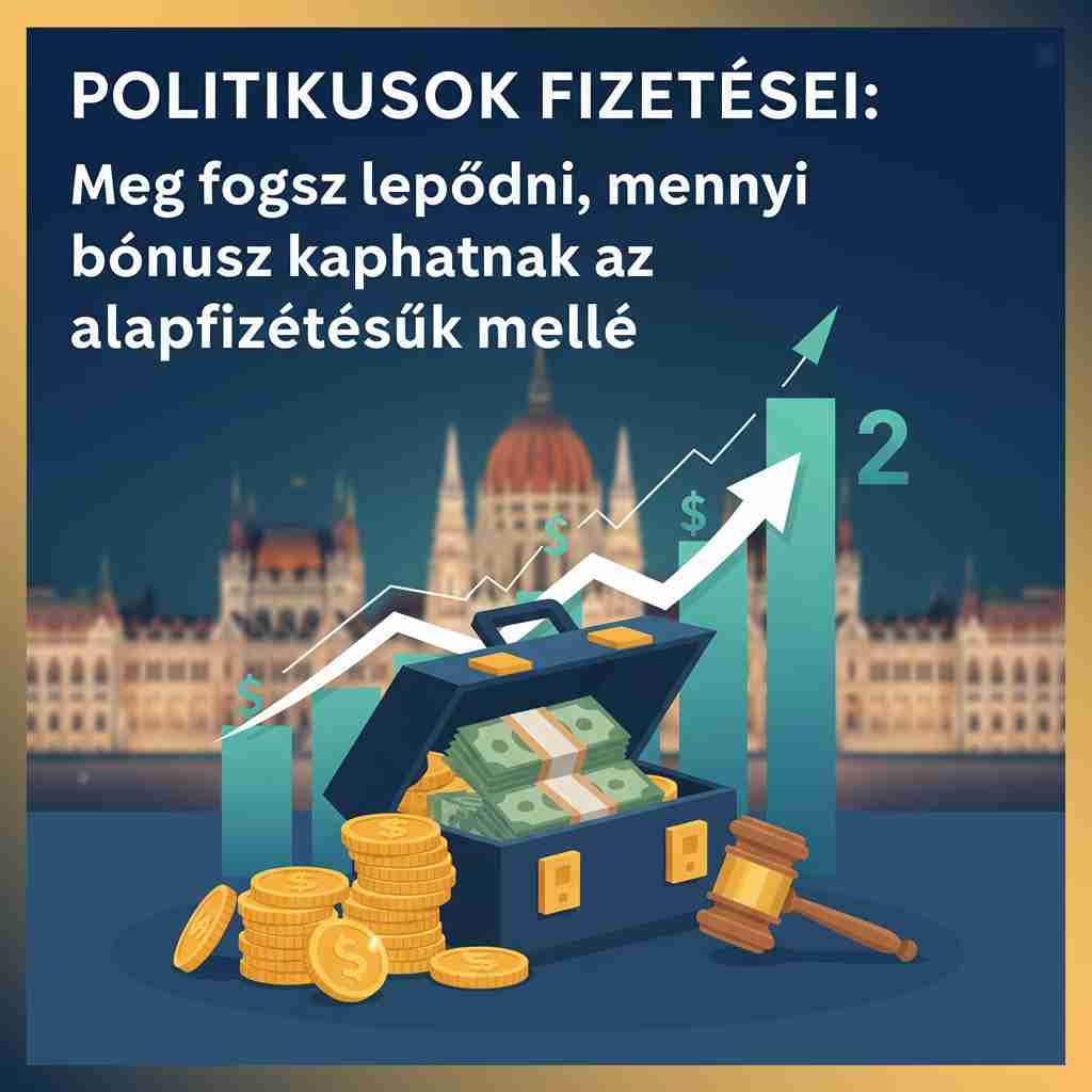 Politikusok fizetése: Meg fogsz lepődni, mennyi jutalmat vehetnek fel az alapbéren felül