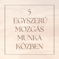 5 egyszerű átmozgatás munka közben