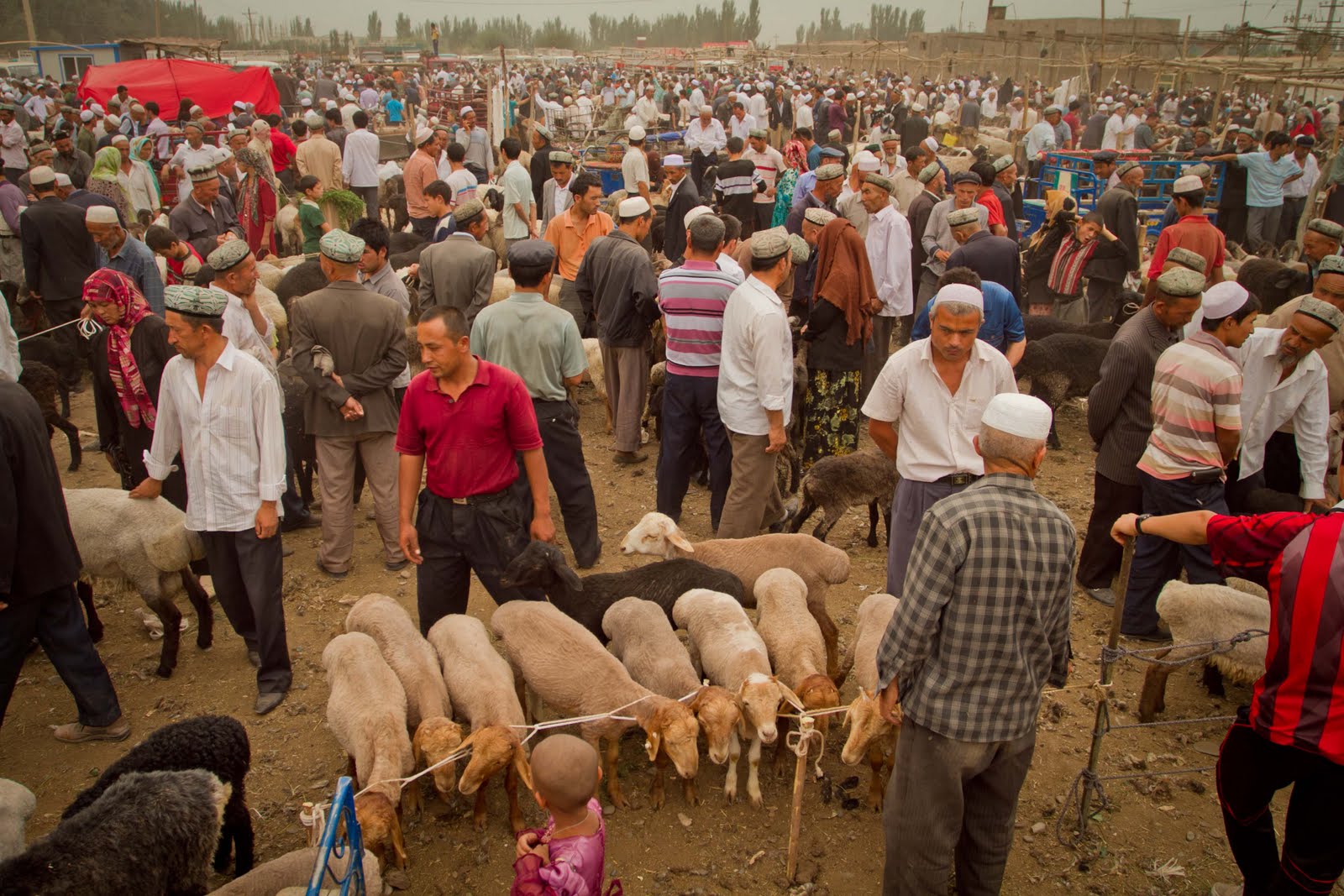 Kashgar (Kína) napi 200000 látogató