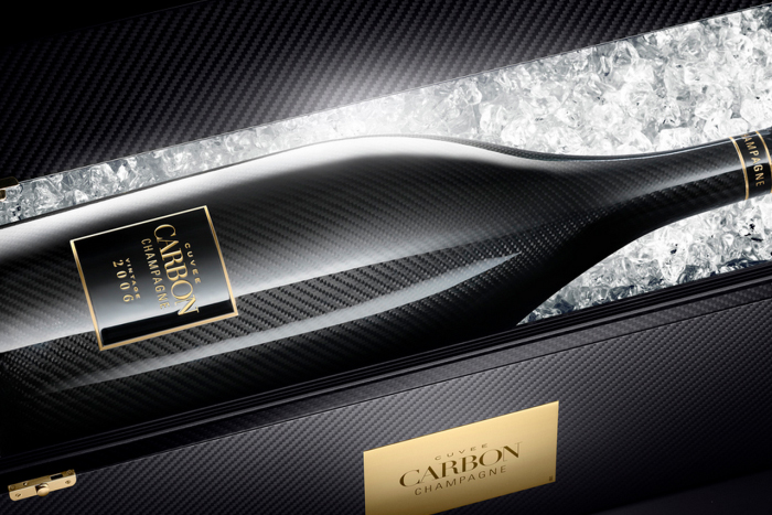 Cuvée Carbon - szénszálas luxuspezsgő az ünnepekre, luxus (1).jpg