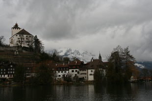 Svájcban hallgató hegyek ... európai képeslap
