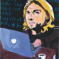 Macaulay Culkin-Kurt Cobain As A Hacker
