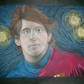 Allie Powell-Messi Playing In A Starry Night
