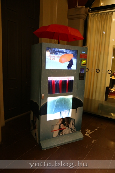 esernyőautomata