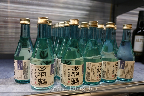szaké az alkoholboltban