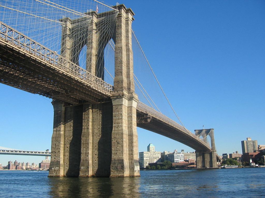 Brooklyn Bridge szep idoben