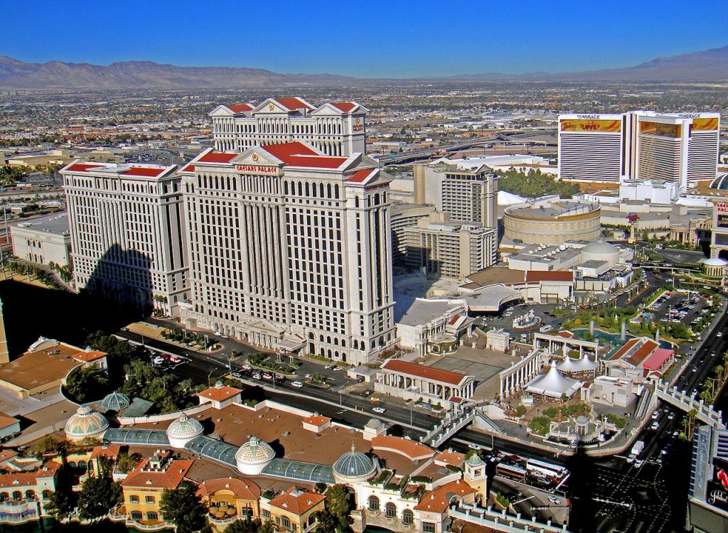 Caesars Palace tobb szogbol