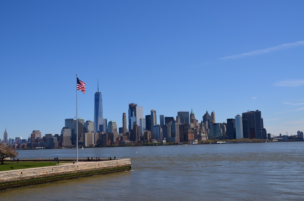 Manhattan a Liberty Island-rol