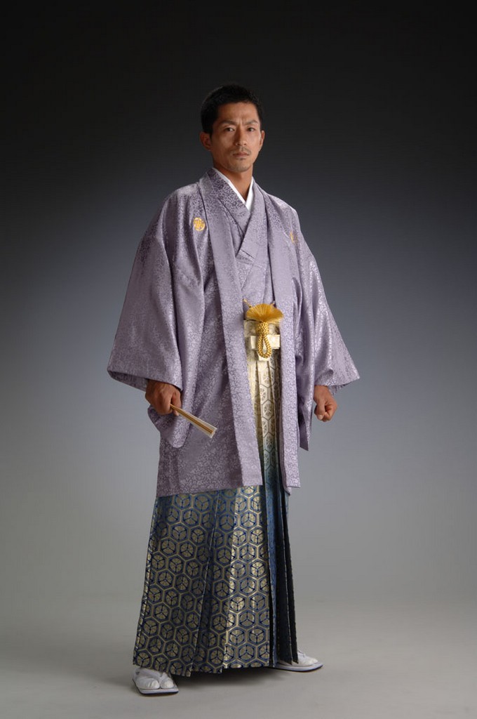 Ferfi kimono: Hakama es Haori