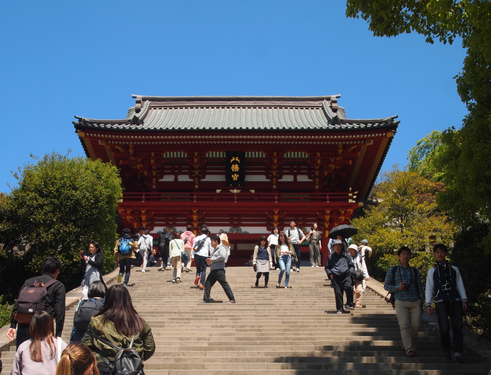 Haiden Kamakuraban (Tsurugaoka Hachimangū szentely)