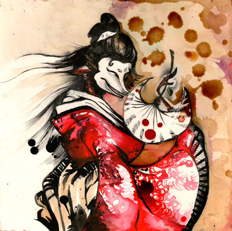kitsune geisha
