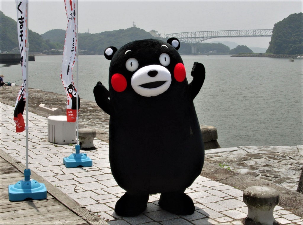 Kumamon, <br />Kumamoto megyet kepviseli