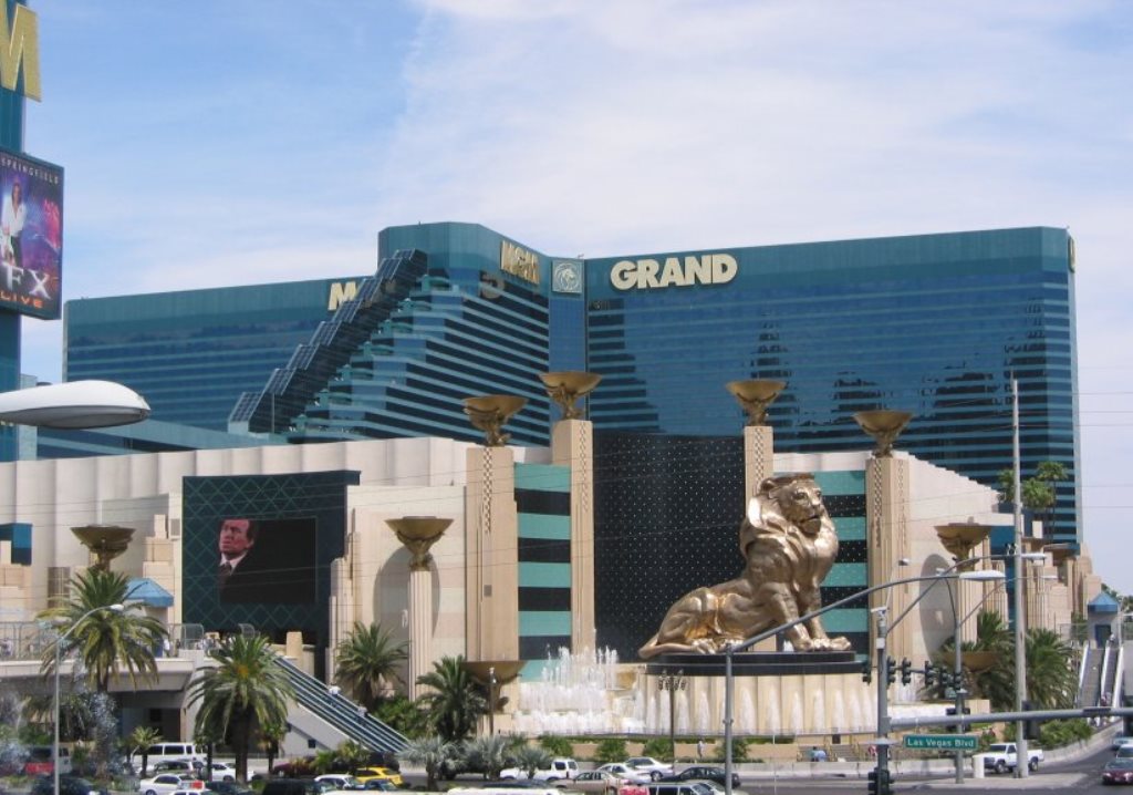 MGM Hotel es az oroszlan