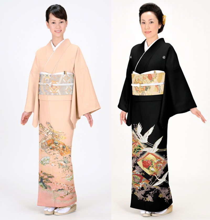 A Tomesode kimono
