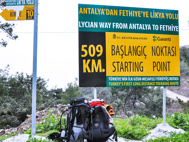 Lükiai út  (Lycian way, Likya yolu)