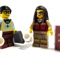 LEGO könyvtárosfigura :)