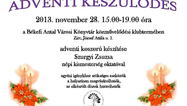 ADVENTI KÉSZÜLŐDÉS