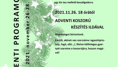 Adventi programok I. , Lókút - 2021. november 26-28.