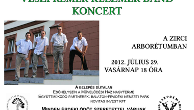 Veszprémer Klezmer  Band  koncert  2012. július 29. vasárnap 18 óra