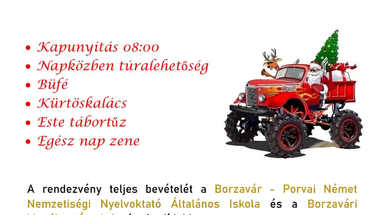 Karácsonyváró Jótékonysági Off-Road találkozó - Borzavár, 2022.12.03.