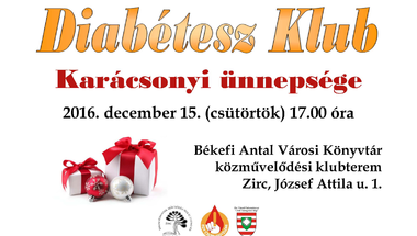 Diabétesz Klub karácsonyi ünnepsége