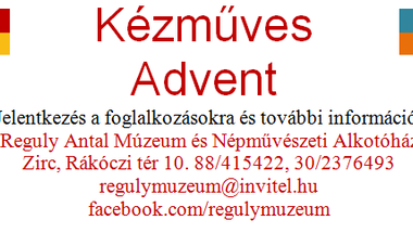 Kézműves Advent