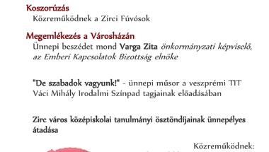 Március 15. Városi megemlékezés