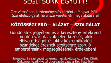 "Segítsünk együtt! "- felhívás