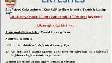 Közmeghallgatás