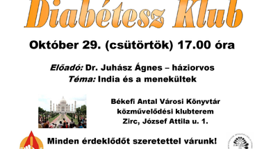 Októberi Diabétesz Klub