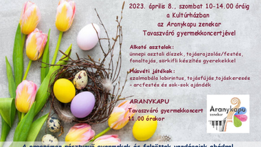 Vonzó programok a Pénzesgyőri Húsvétoláson - 2023.04.08.