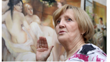 Fehérné Turi Máriának tizenhat önálló kiállítása volt már
