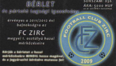 Football Club Zirc Sportegyesület felhívása