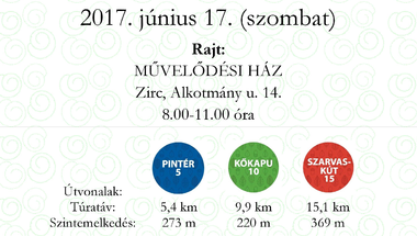 Zirc30 - "Nyárköszöntő" túra