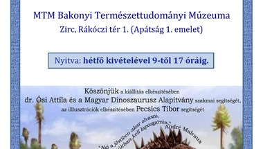 Dinoszauruszok a Bakonyban