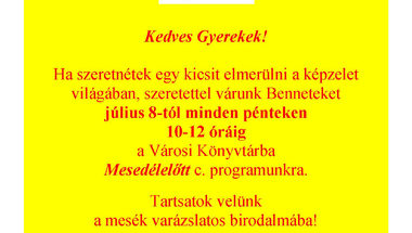 Mesedélelőtt a Városi Könyvtárban 2016