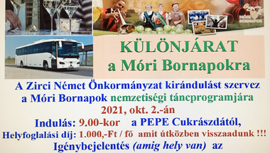 Különjárat a Móri Bornapokra - 2021.10.02.