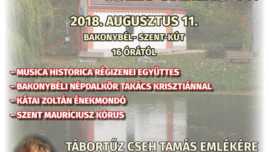 4. énekmondók emlékezete - Bakonybél, 2018. augusztus 11., szombat