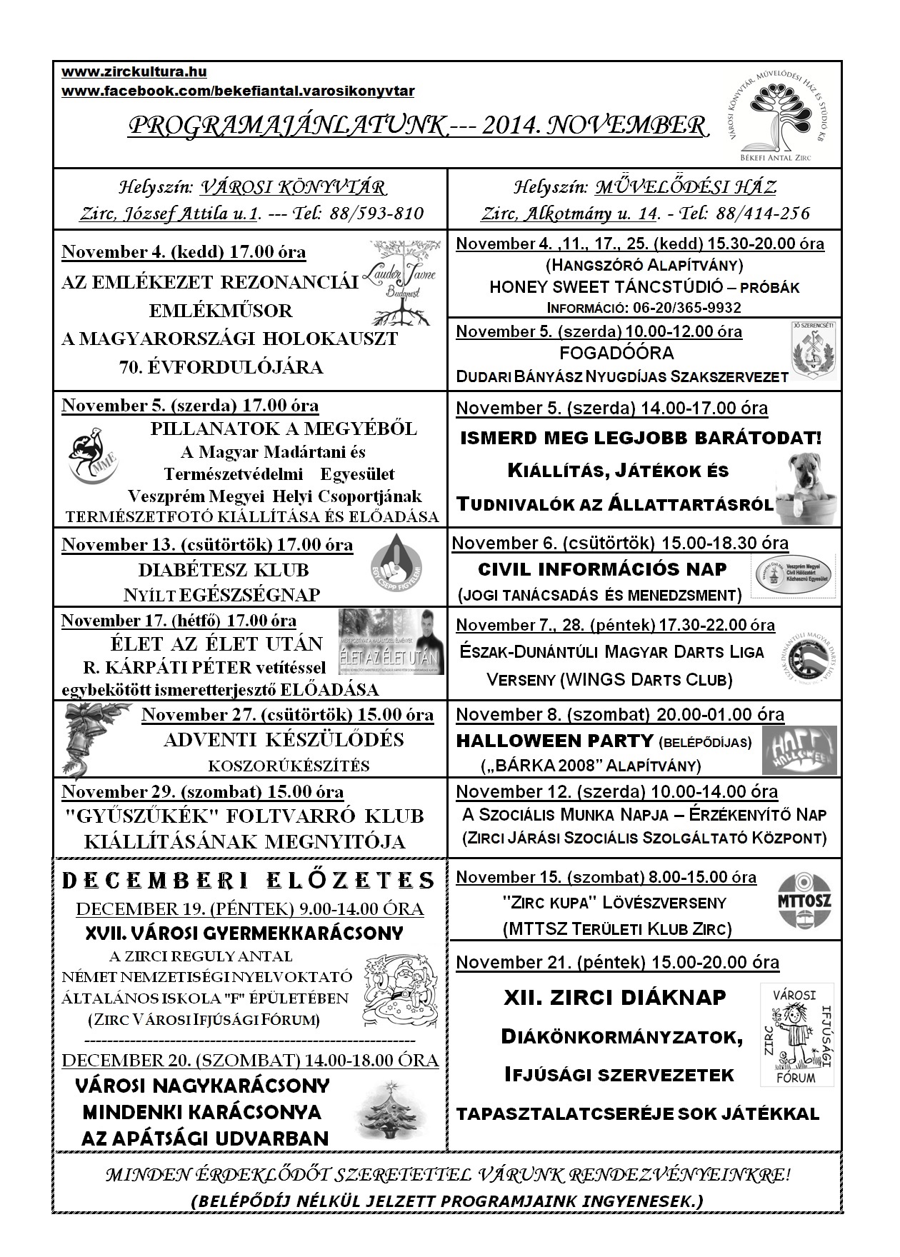 BAVKMHSKB-Zirc-2014.11. novemberi programajánló-jav3.jpg