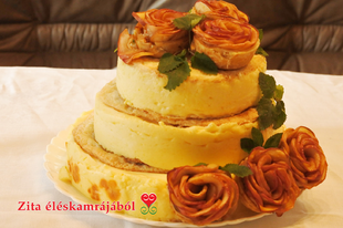 Torta - Szüleim 50. házassági évfordulójára