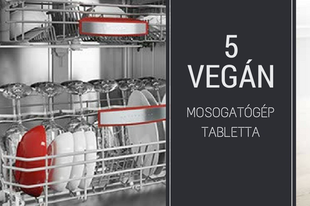 5 vegán mosogatógép tabletta