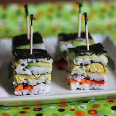 http://gggiraffe.blogspot.be/2013/09/vegan-sushi-stack.html