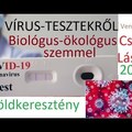 Vírus-tesztekről biológus-ökológus szemmel