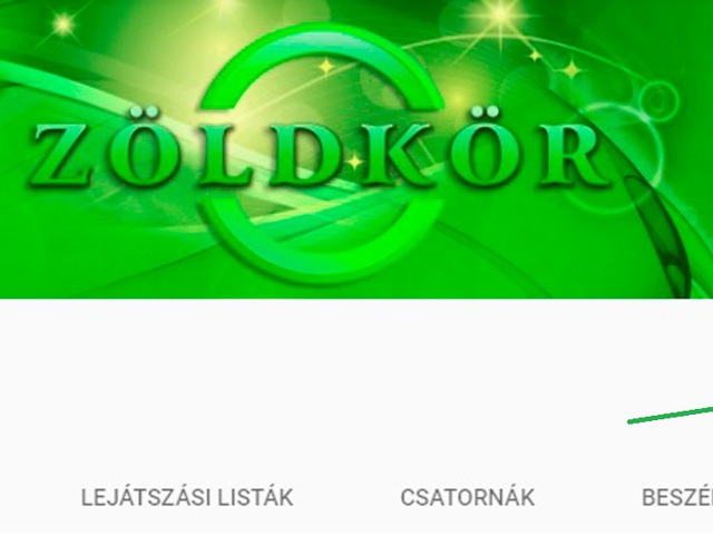 Újabb és korábbi Zöldkör YouTube videok