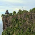 Bali, Uluwatu, motorozás, Pura Luhur tengeri templom, Nyang Nyang és Green Bowl strandok